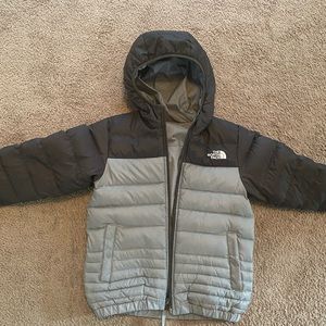 Boys reversible North Face coat